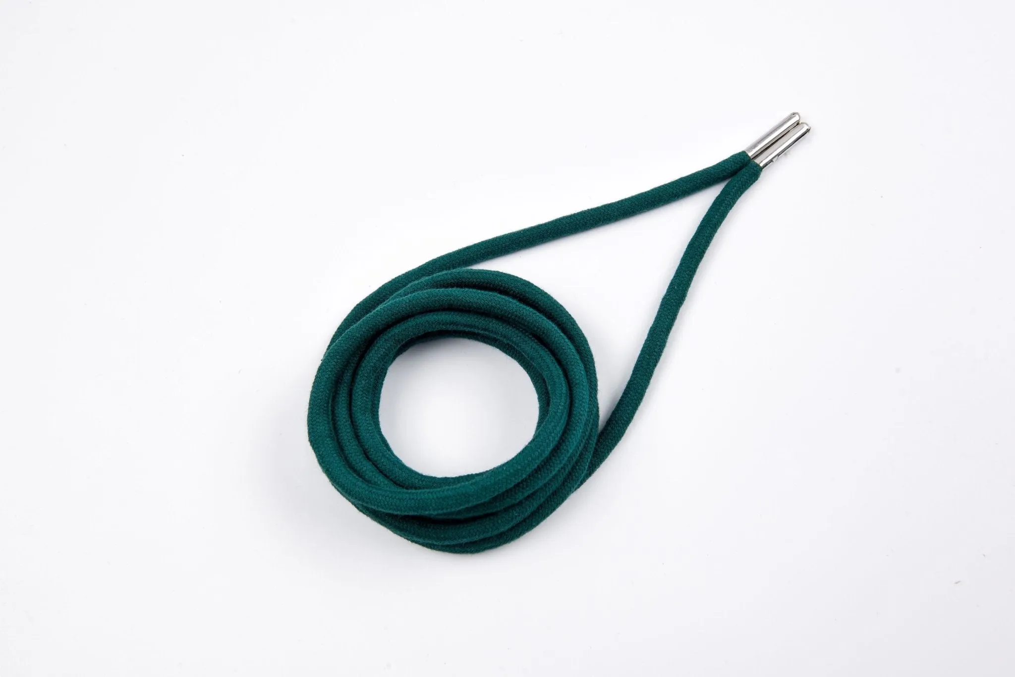 6mm 100% Cotton Drawstring With light weight Metal-  137  cm