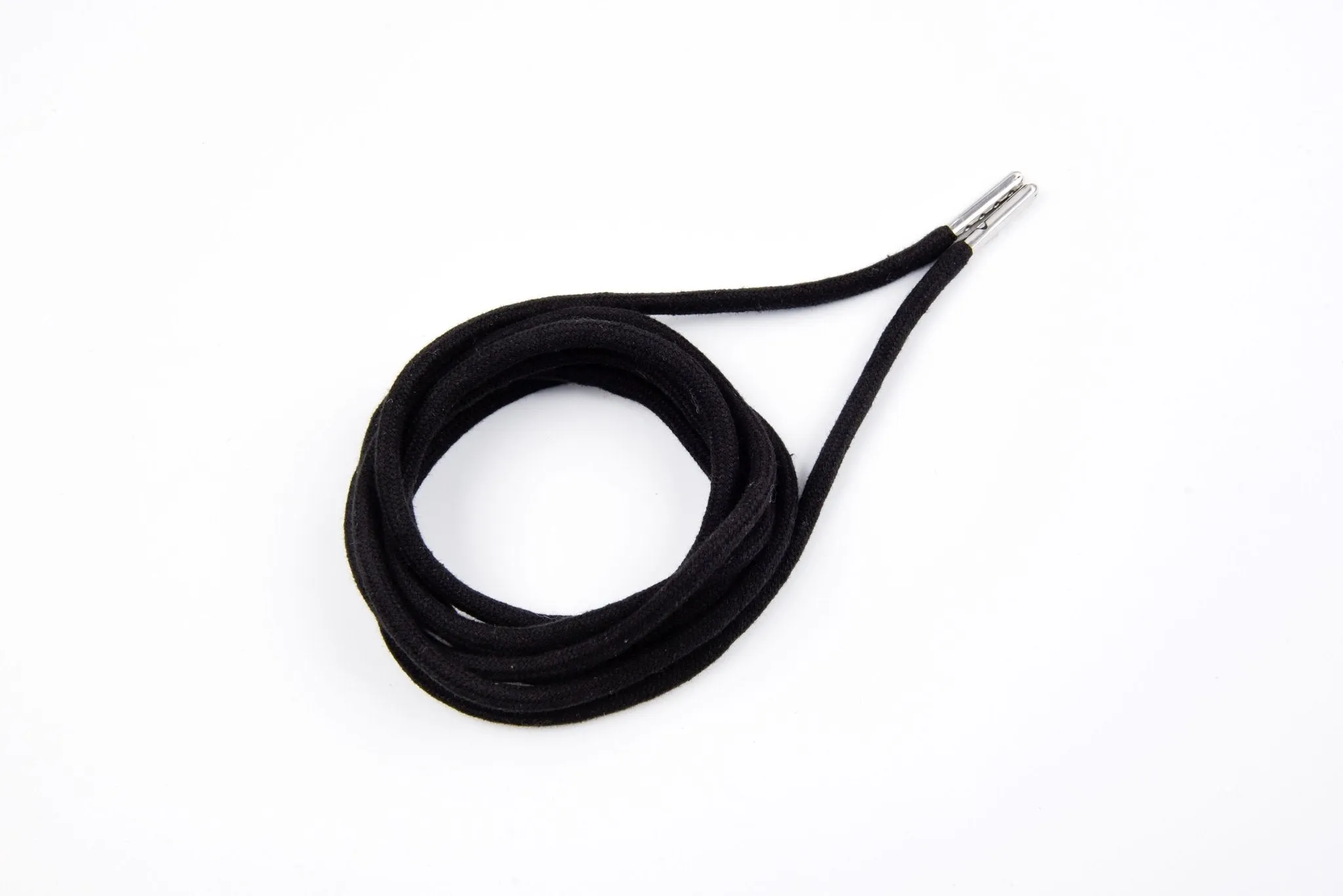 6mm 100% Cotton Drawstring With light weight Metal-  137  cm