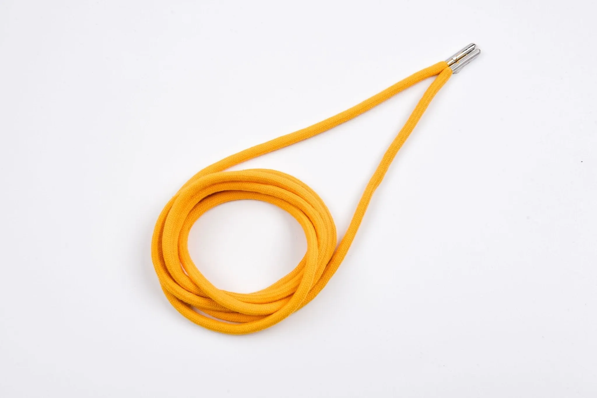 6mm 100% Cotton Drawstring With light weight Metal-  137  cm