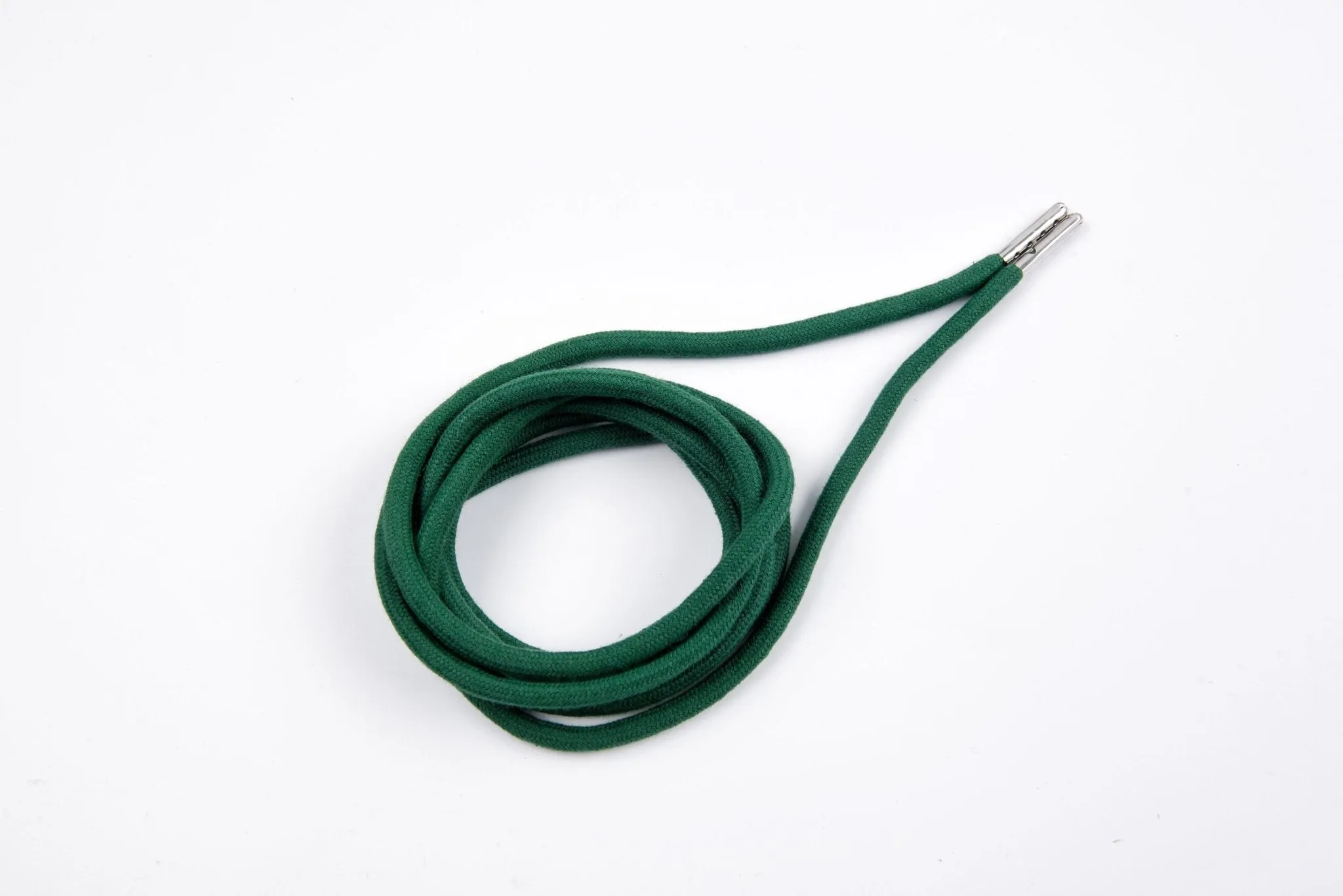 6mm 100% Cotton Drawstring With light weight Metal-  137  cm