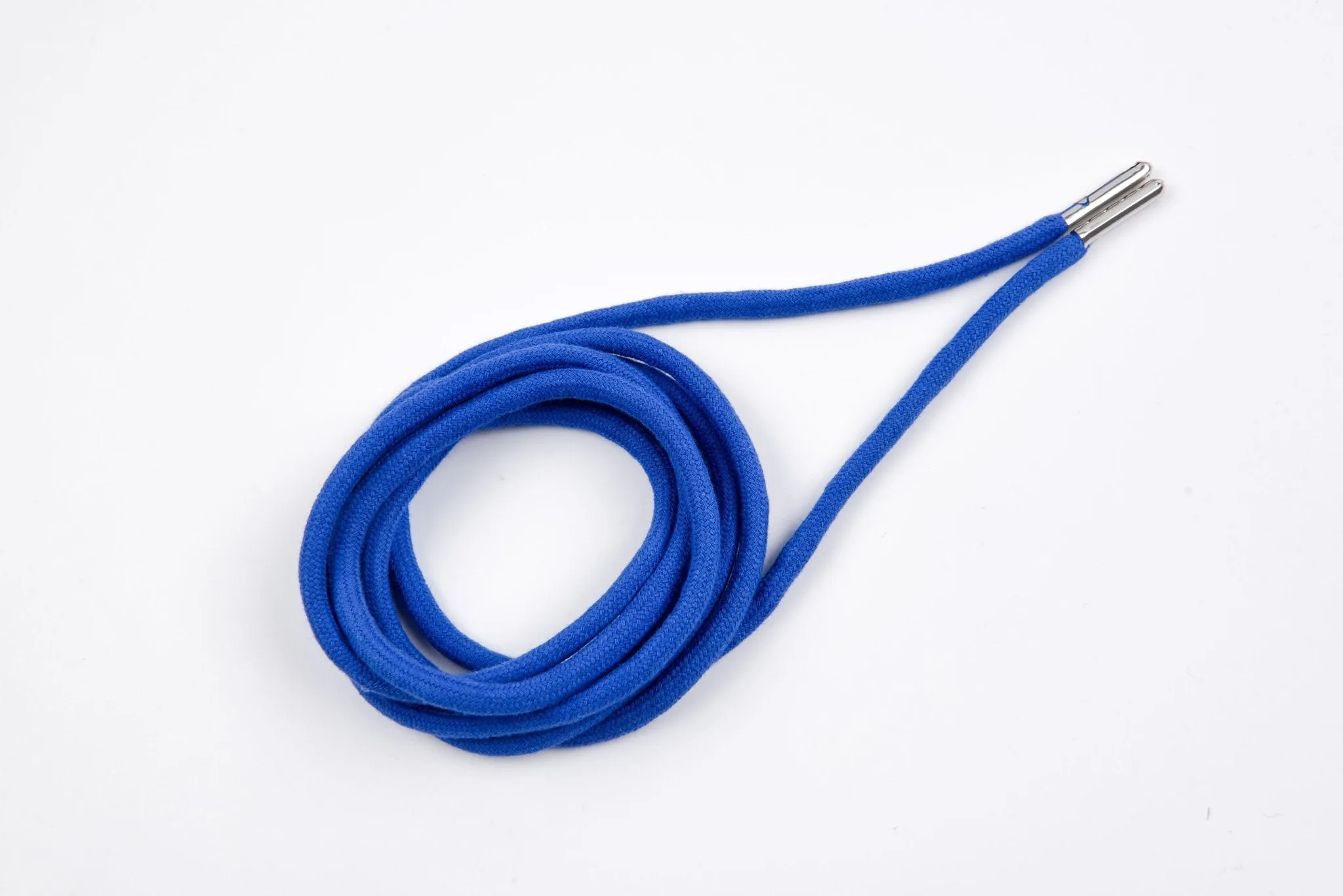 6mm 100% Cotton Drawstring With light weight Metal-  137  cm