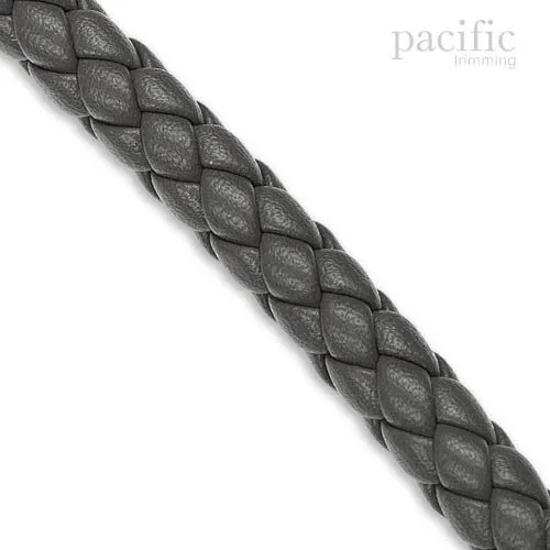 9mm Round Leather Braid : 350014CO(3 Colors Available)