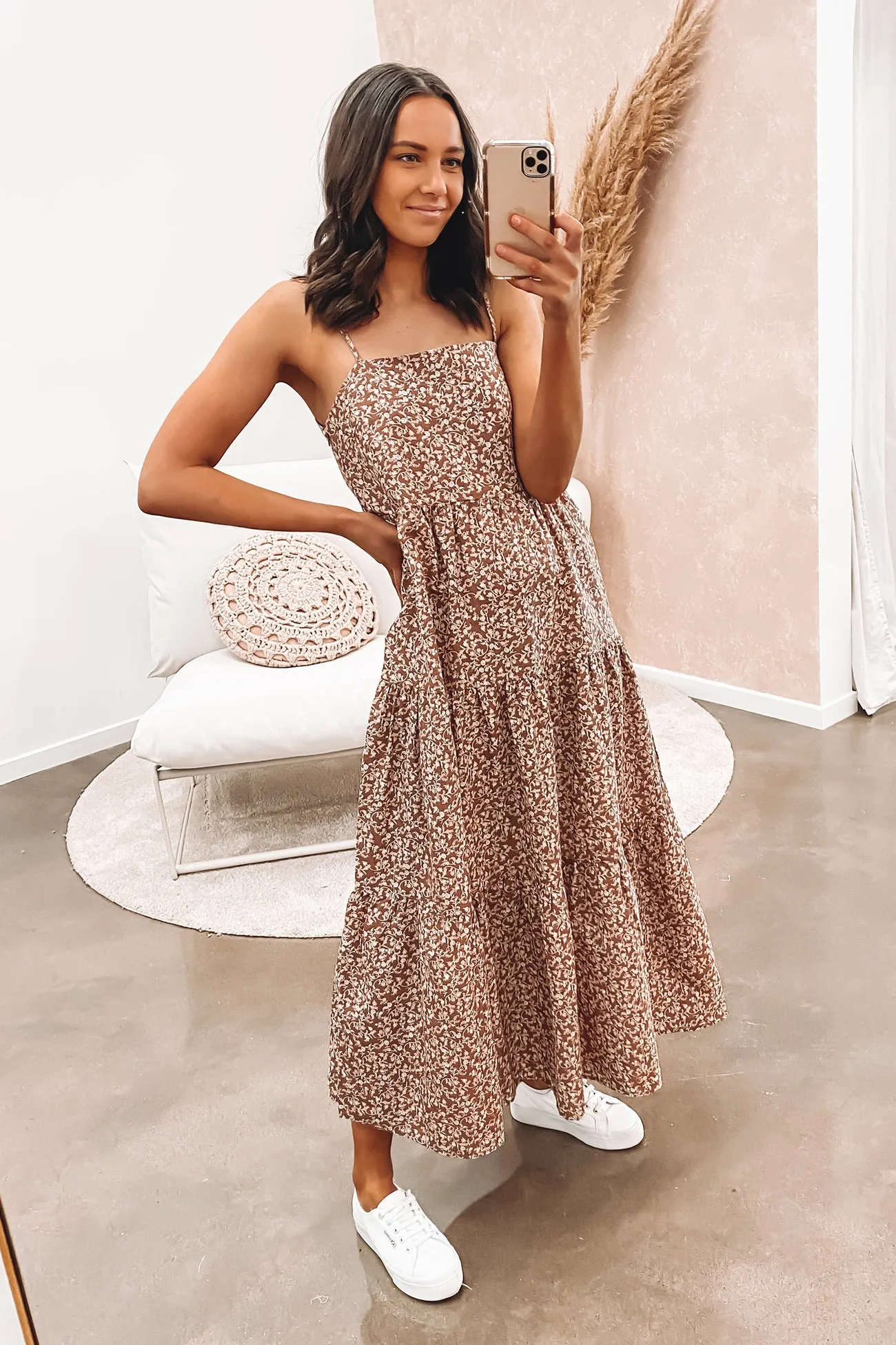 Alina Maxi Dress Persian Floral