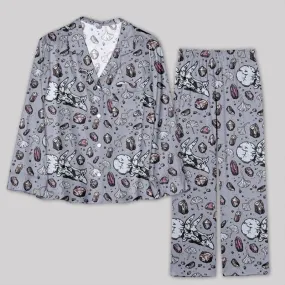 Ancient Dinosaur Fossils Pajamas Set