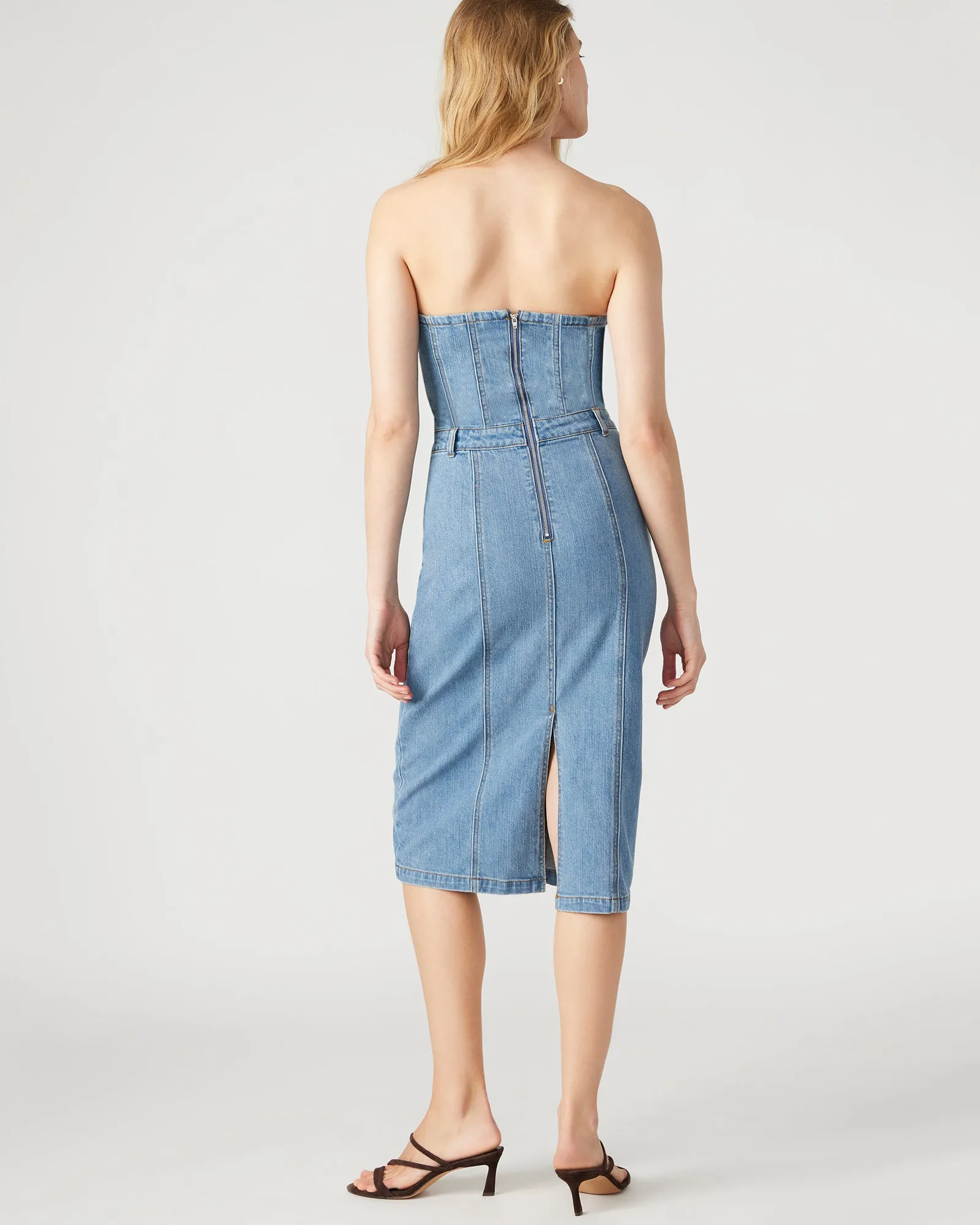 ANYA DENIM DRESS