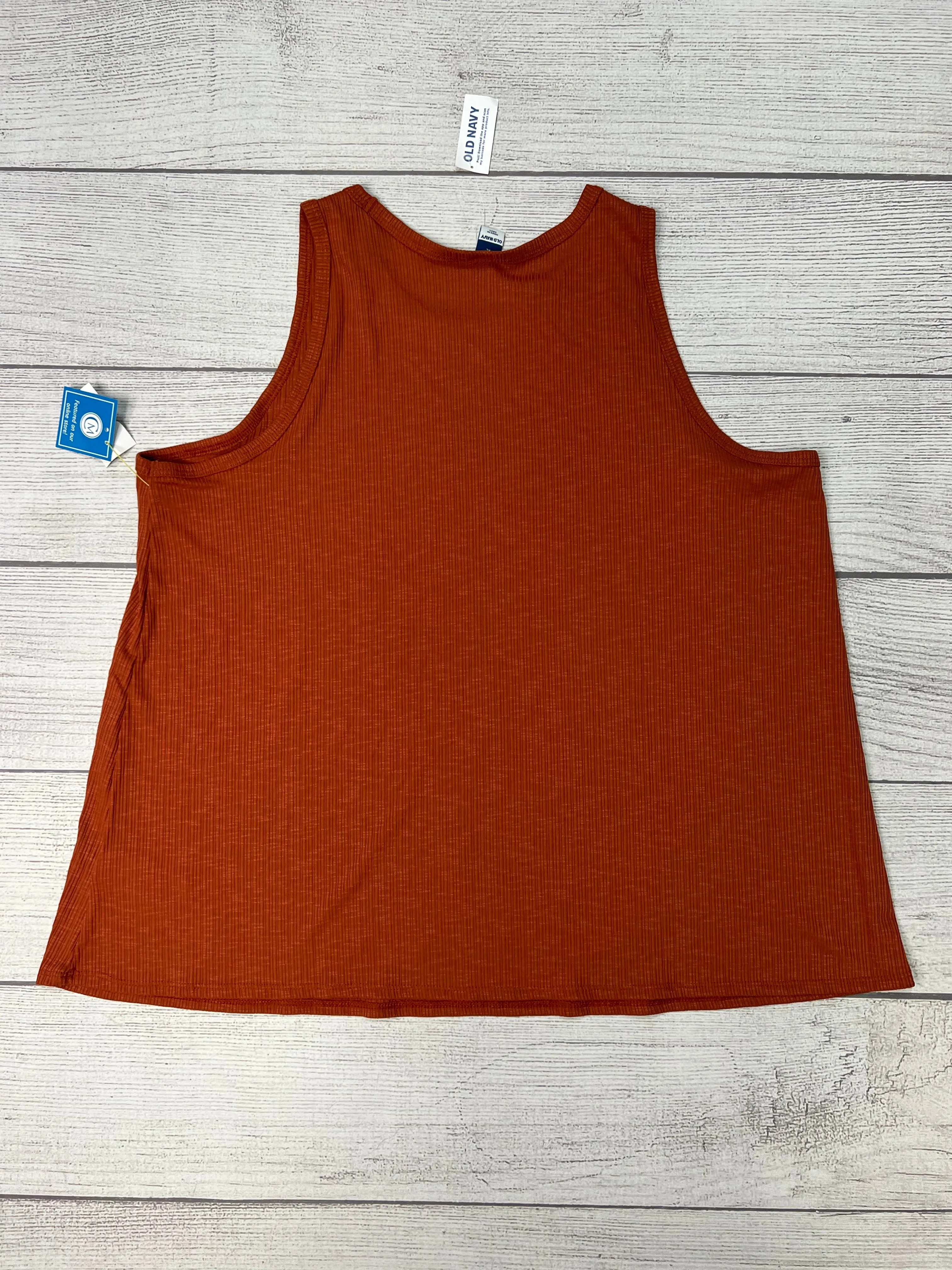 Athletic Tank Top By Old Navy In Orange, Size: Xl