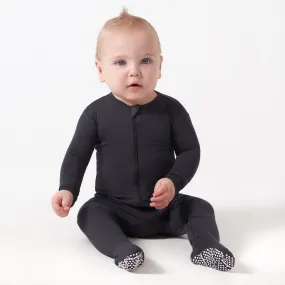 Baby & Toddler Shadow Buttery Soft Viscose Made from Eucalyptus Snug Fit Footed Pajamas