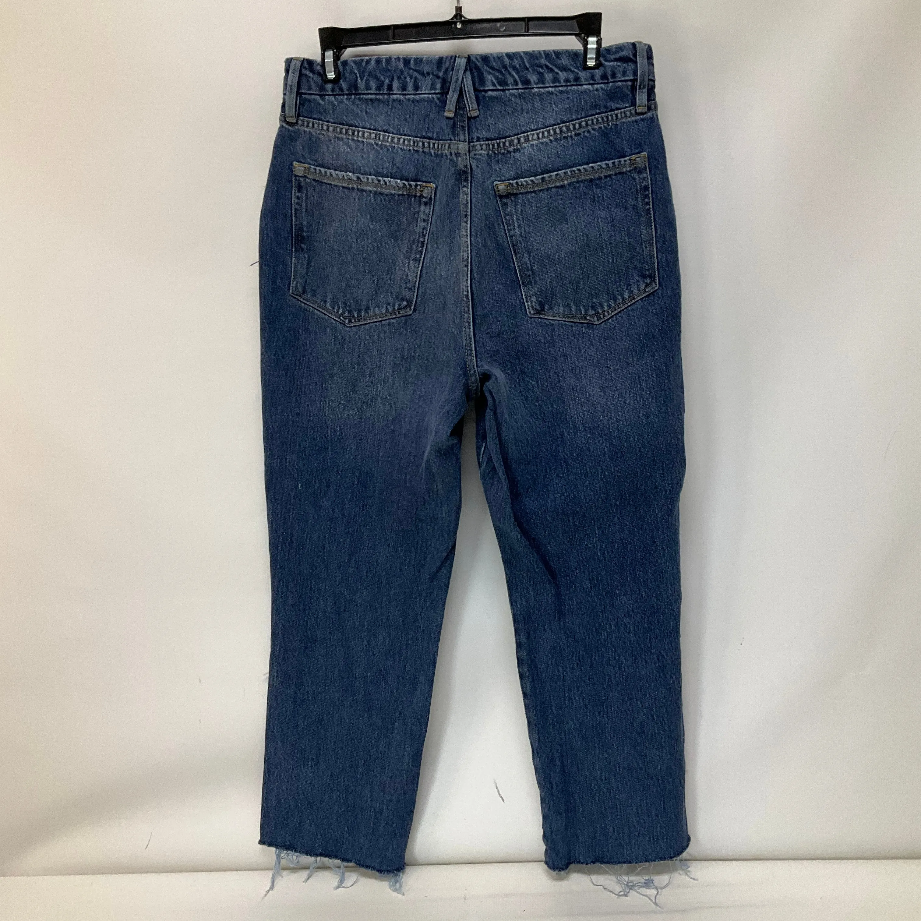 Blue Denim Jeans Boyfriend Good American, Size 6