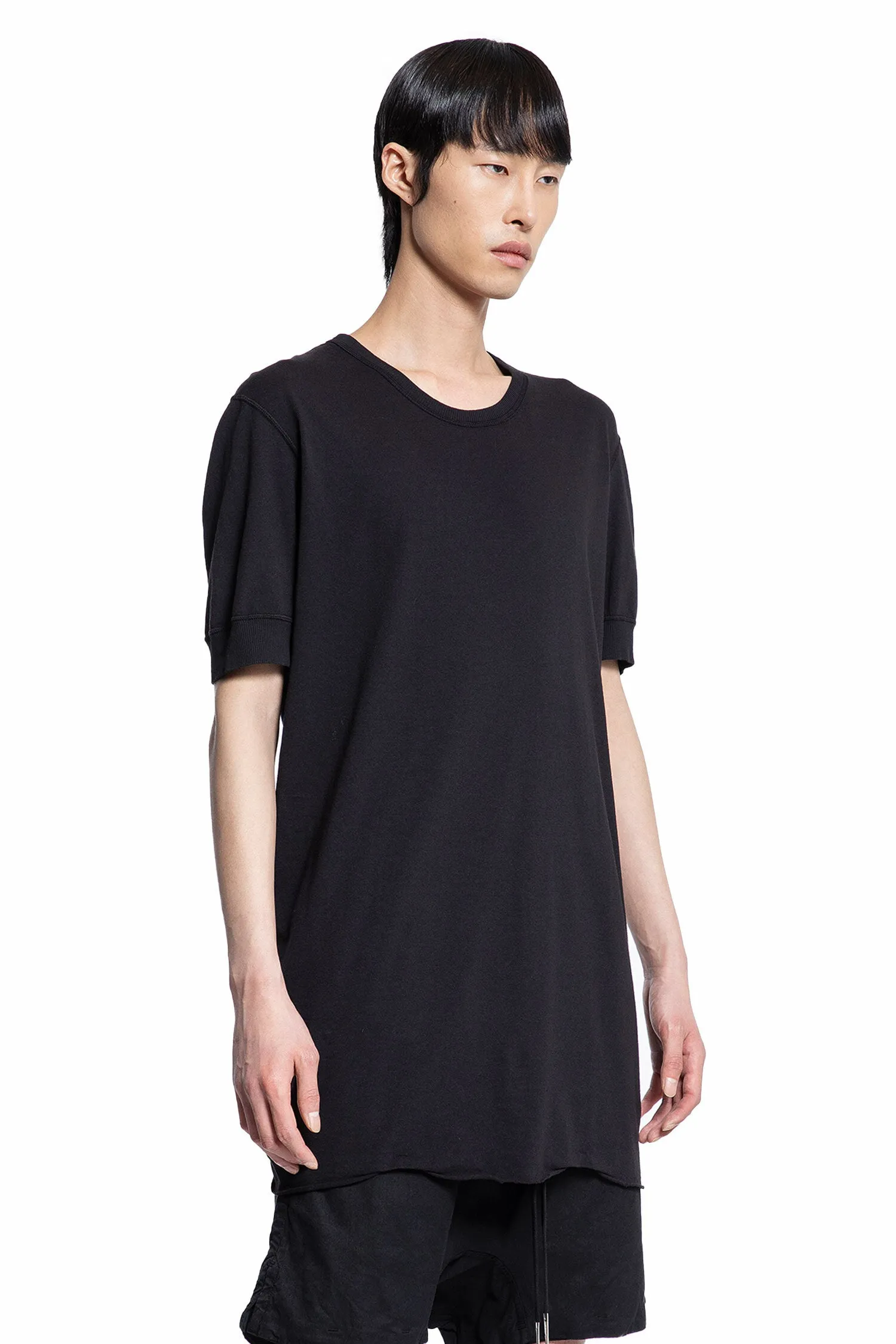 BORIS BIDJAN SABERI MAN BLACK T-SHIRTS & TANK TOPS