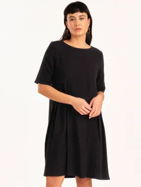 Boudica Dress in Black