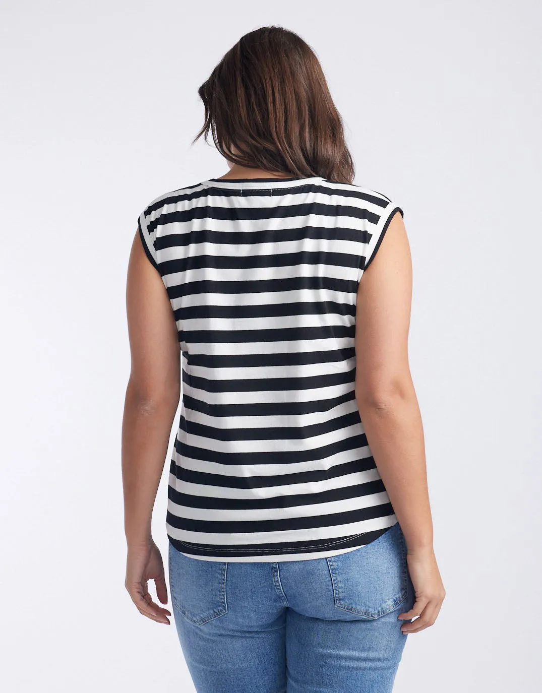 Cali Tank Top - Frenchie Stripe