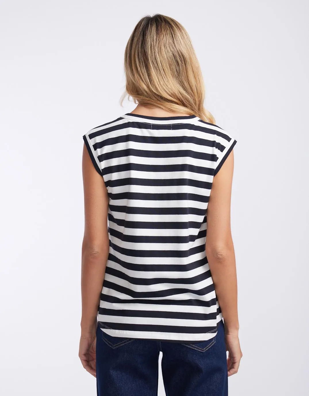 Cali Tank Top - Frenchie Stripe