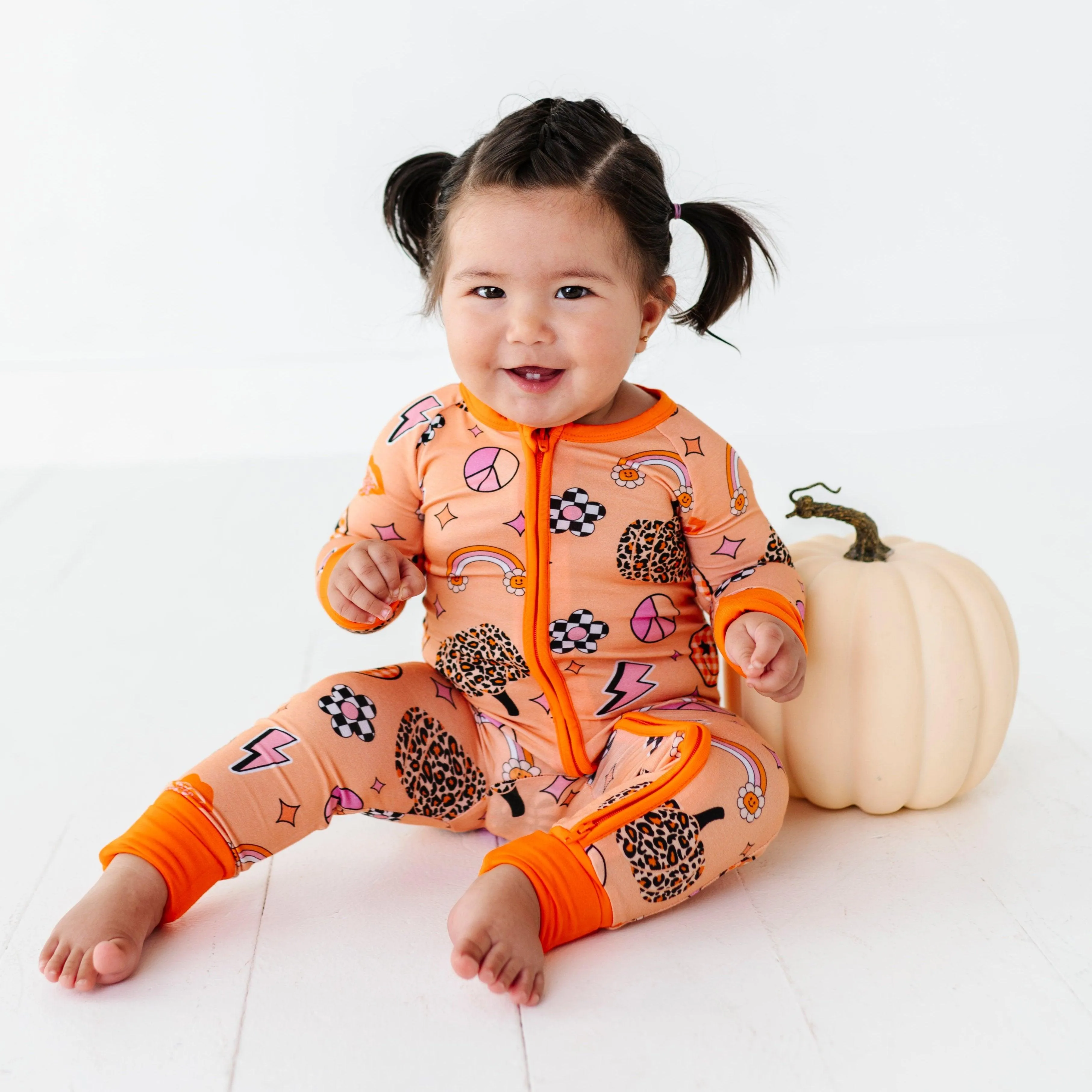 Cheetah Ghouls Baby Bamboo Pajamas