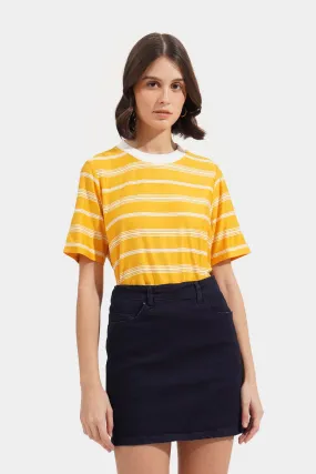 Closet Staples Striped Round Neck Tee