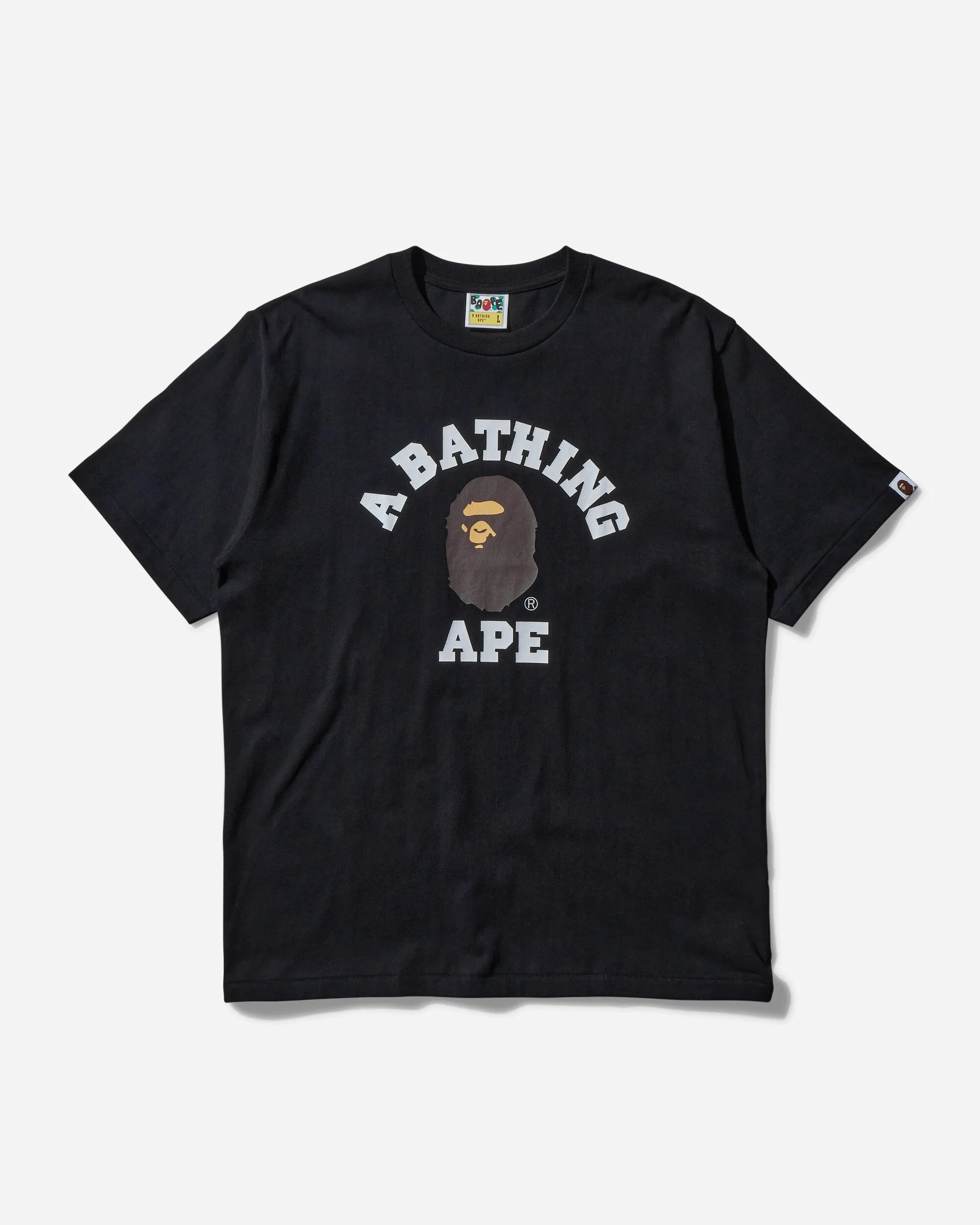 College T-Shirt Black