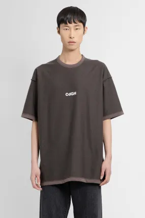 COMME DES GARCONS HOMME MAN BROWN T-SHIRTS & TANK TOPS