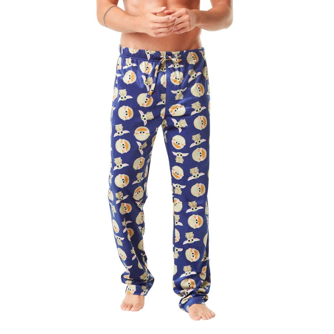 CRAZYLOUNGE Mandalorian Blue Baby Yoda Pajamas & Loungewear