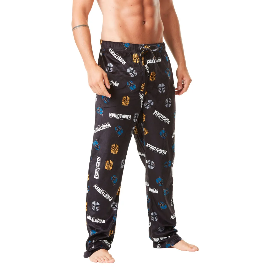 CRAZYLOUNGE Mandalorian Blue Baby Yoda with Faces Pajamas & Loungewear (2 Pack)