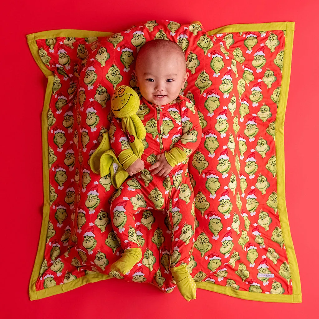 Dr. Seuss The Grinch & Mr. Grinch Luxette Patoo Blanket