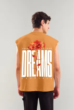 Dream Heavyweight Sleeveless Tank Top WithRawEdges