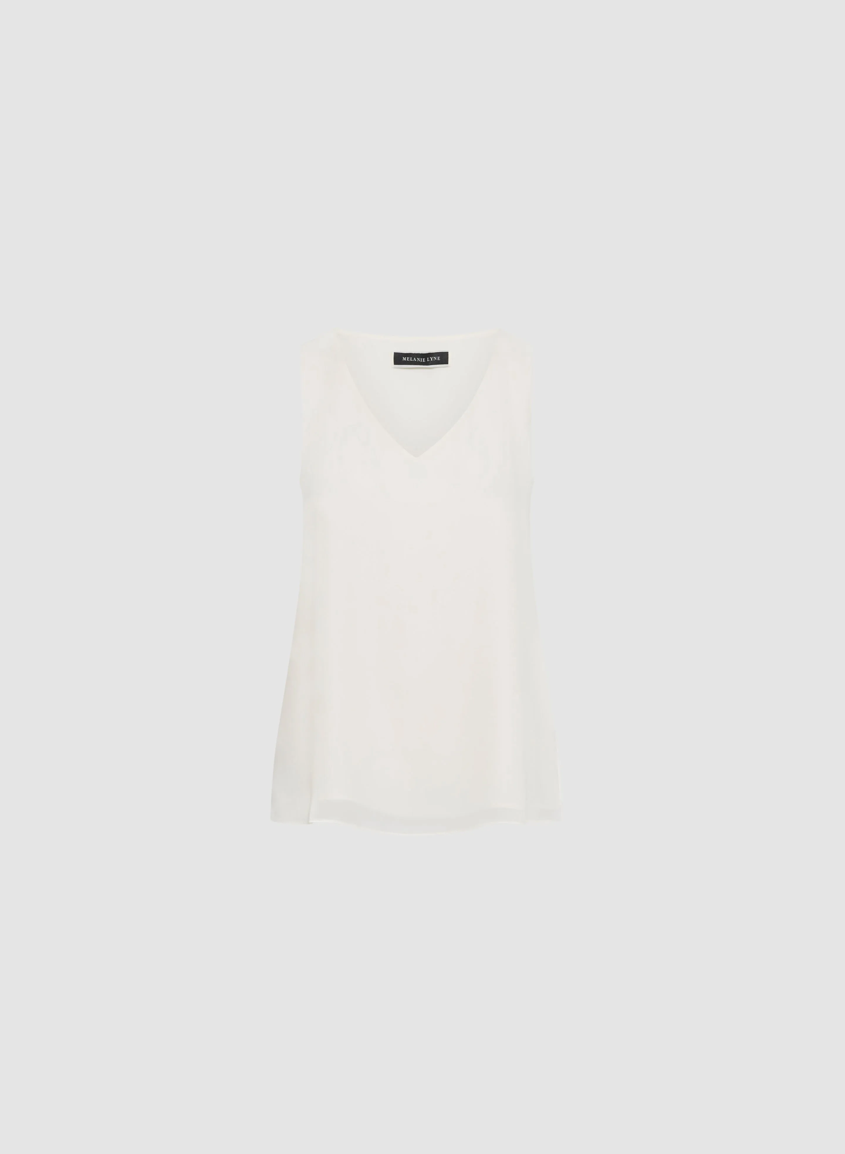 Essential Sleeveless V-Neck Blouse