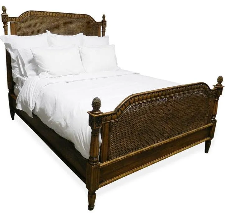 French Manor Wooden Bed