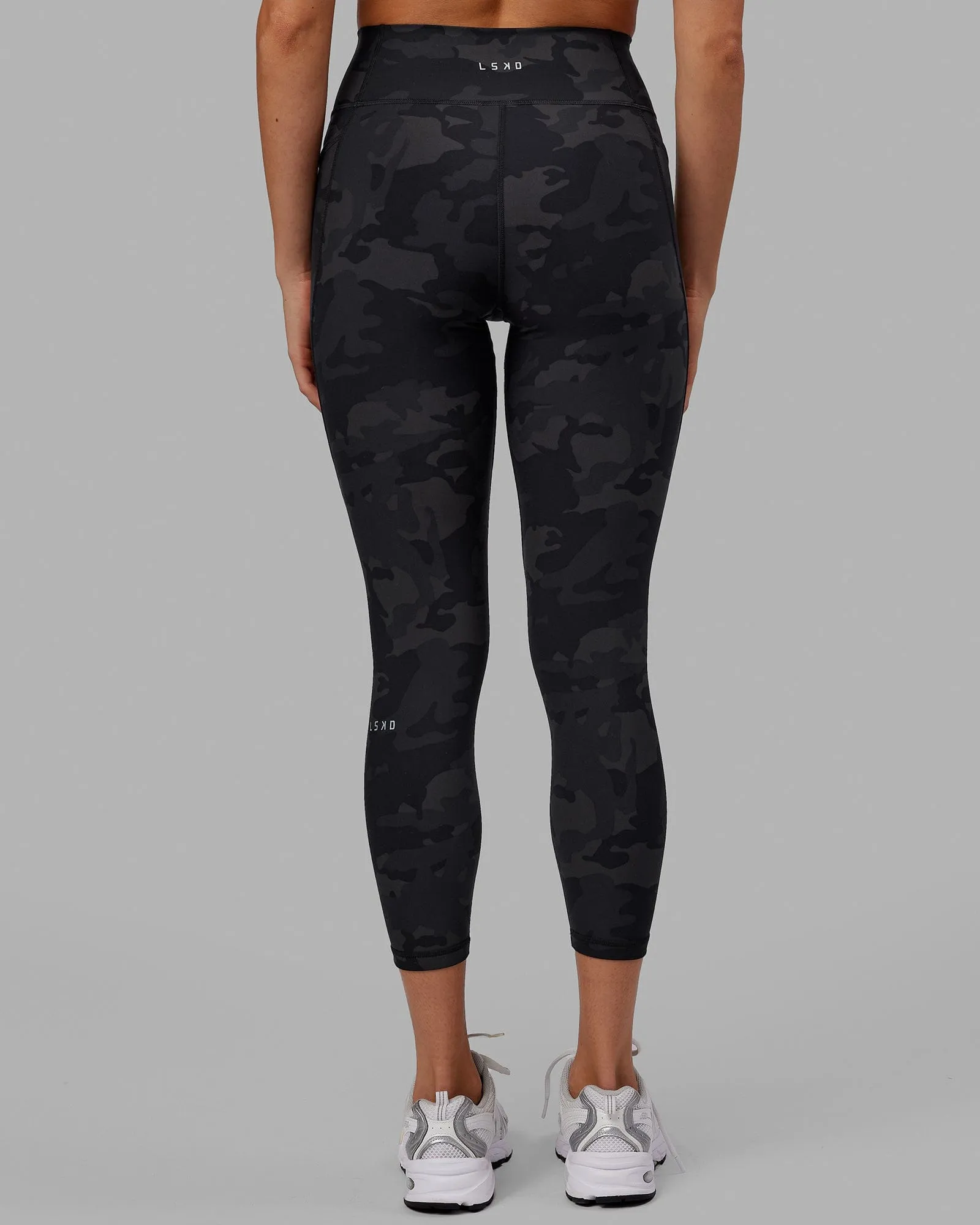 Fusion 7/8 Length Leggings - Black Camo