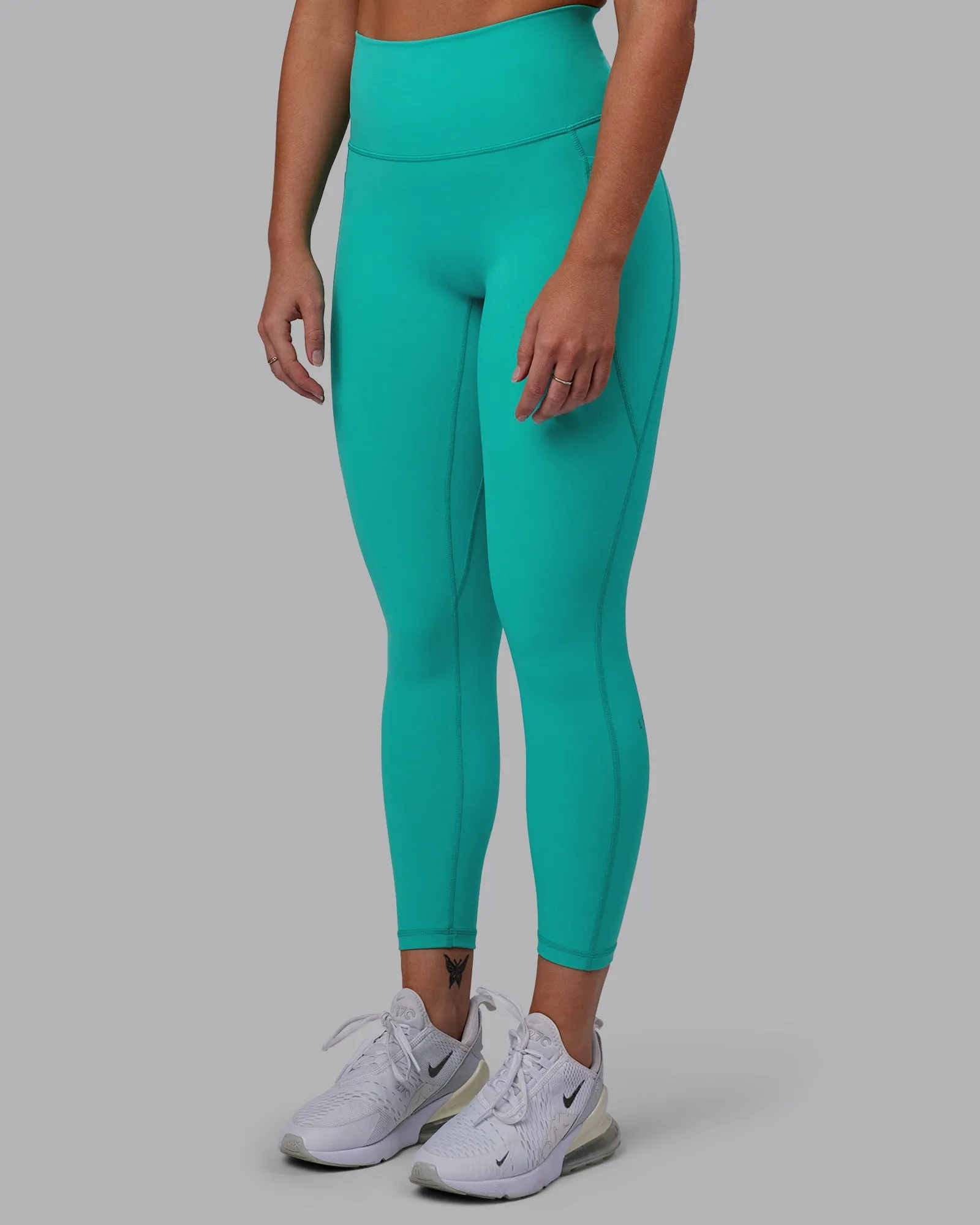 Fusion 7/8 Length Leggings - Turquoise Tide