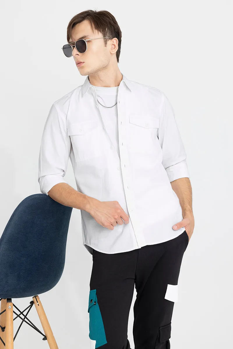 Gentle Allure White Shirt