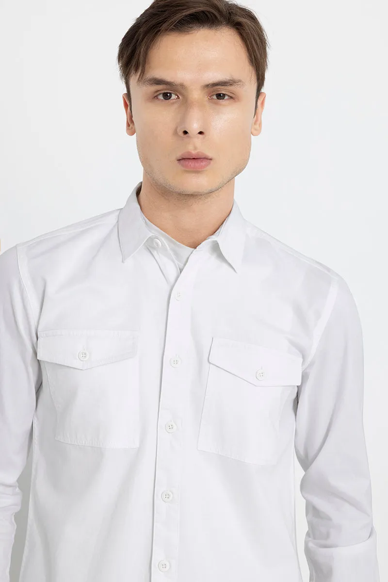 Gentle Allure White Shirt