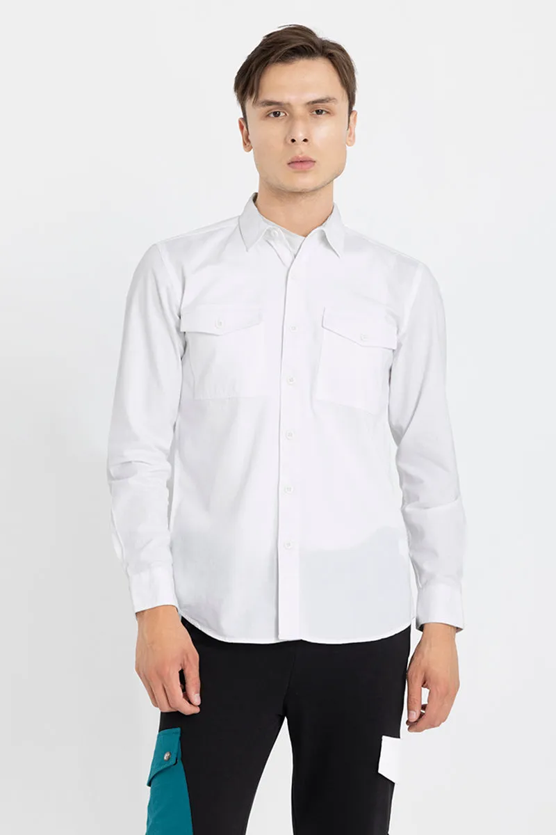 Gentle Allure White Shirt