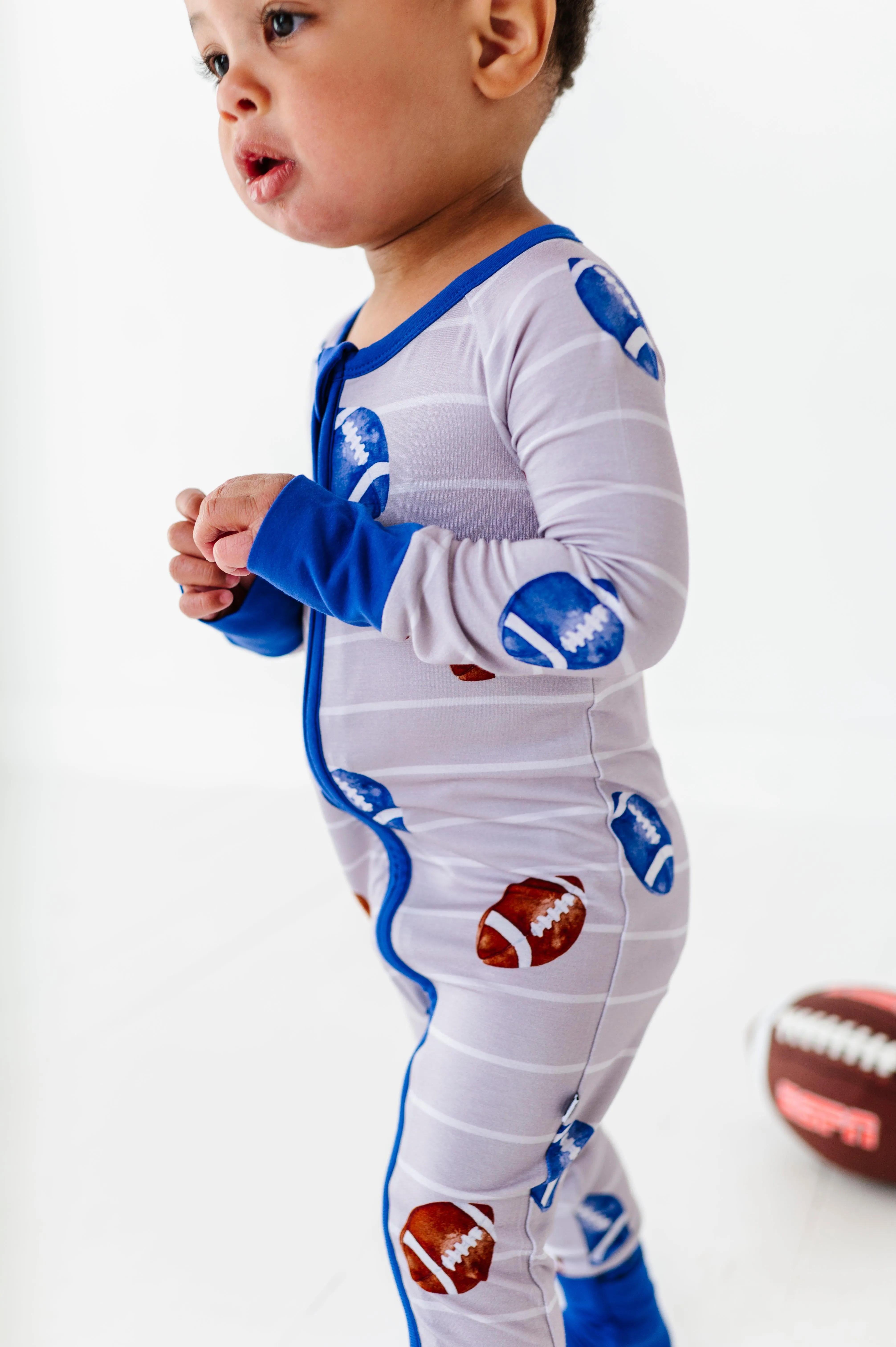 Gridiron Grind Baby Bamboo Pajamas