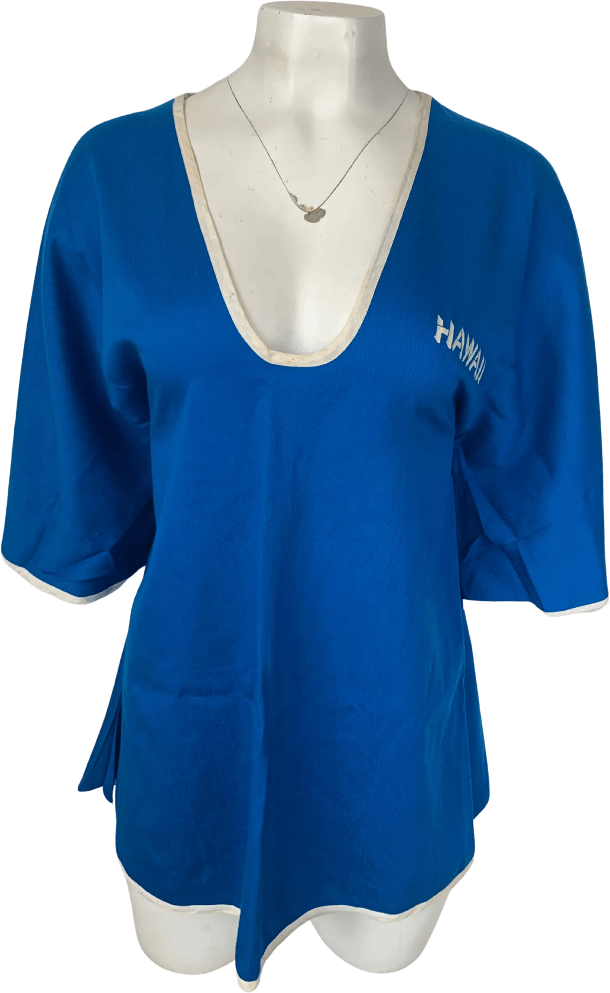 'Hawaii' Tropical Blue Top