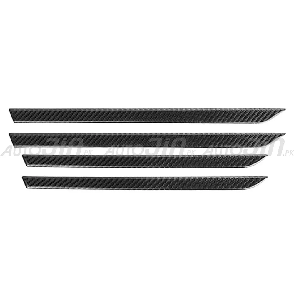 Honda Civic 2016-21 Inner Door Line Carbon Fiber Moulding 4 Pcs