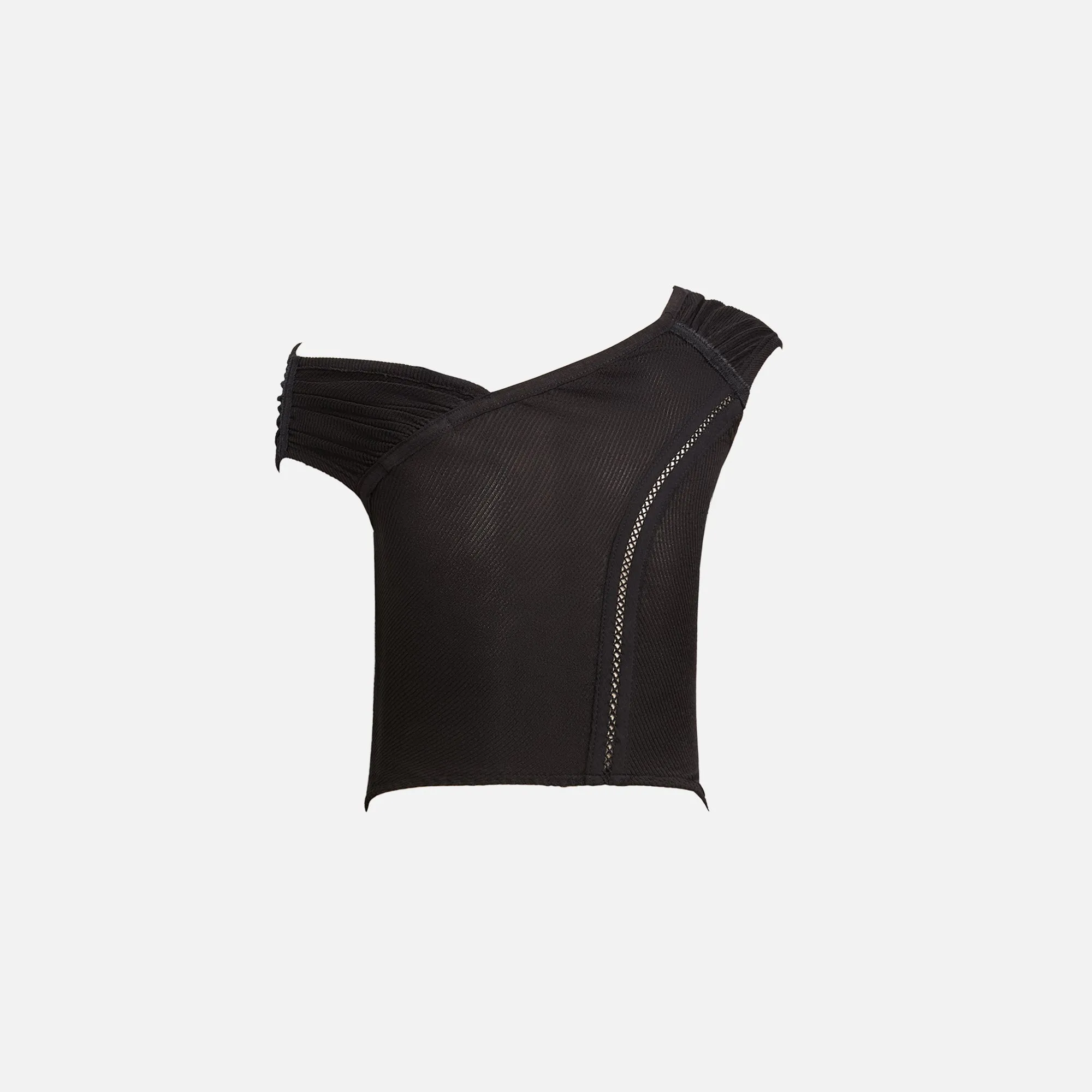 Hyein Seo Cross Stitch Top - Black