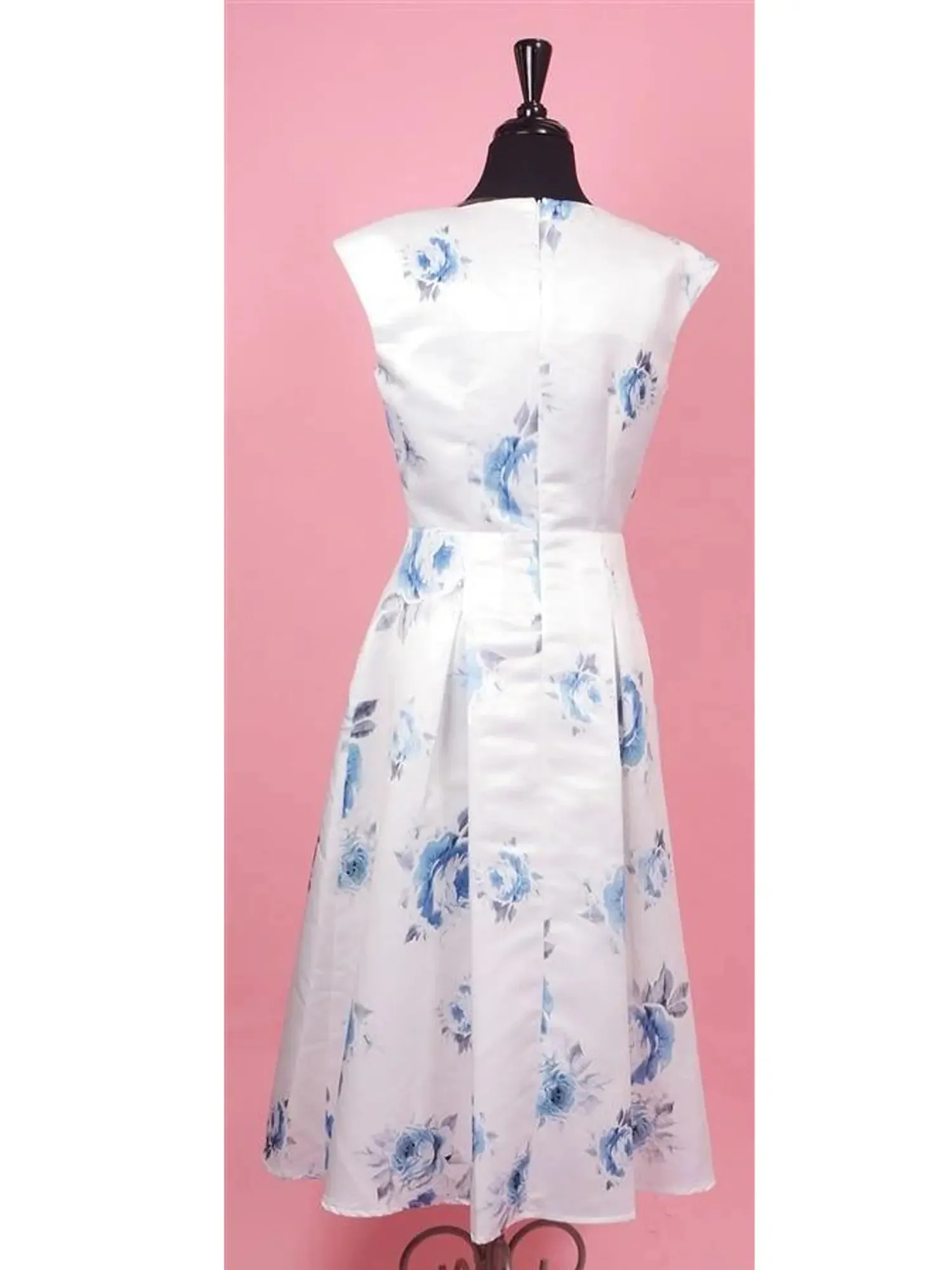 Jeanne D'arc Blue Flower Dress