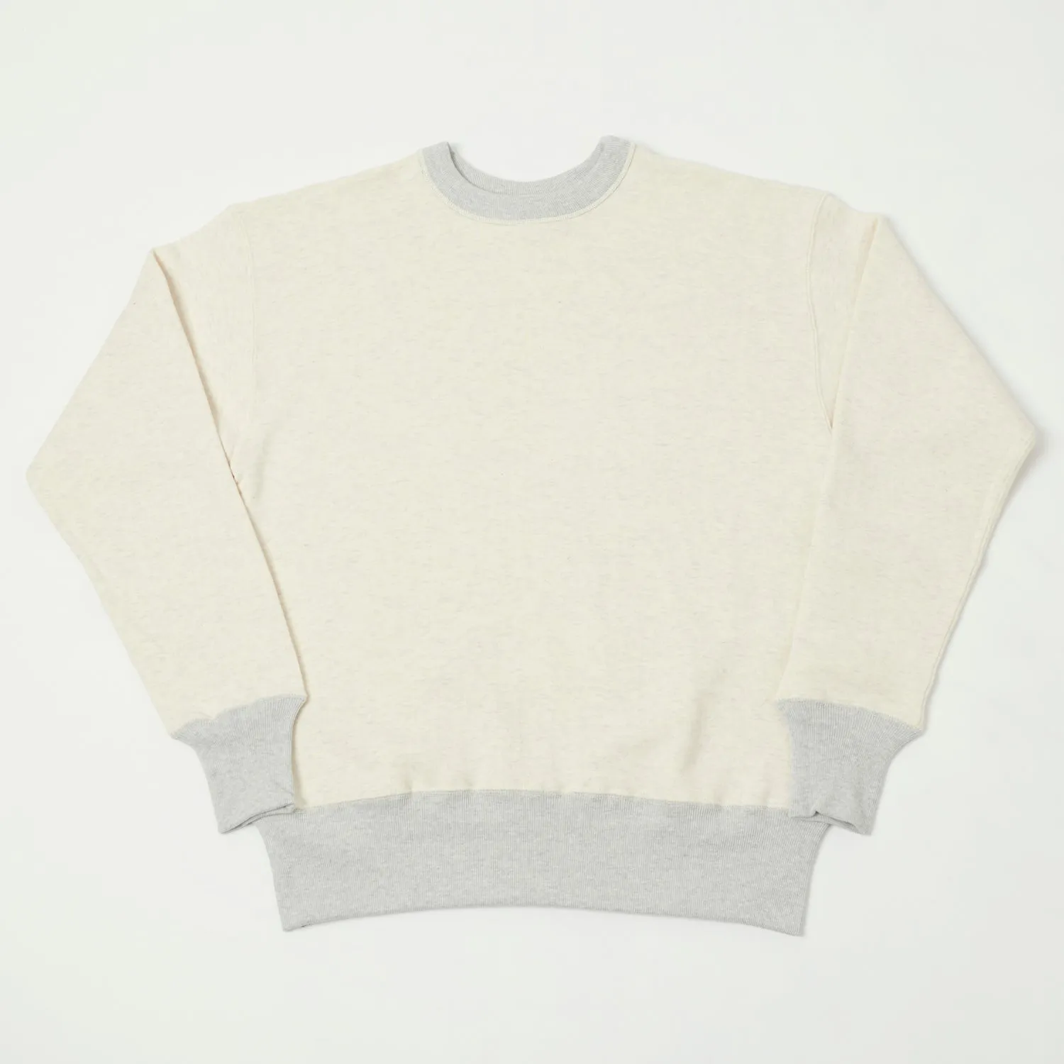 John Gluckow Lot. JG-CS14 Classic Crew Sweatshirt - Ash/Heather Grey