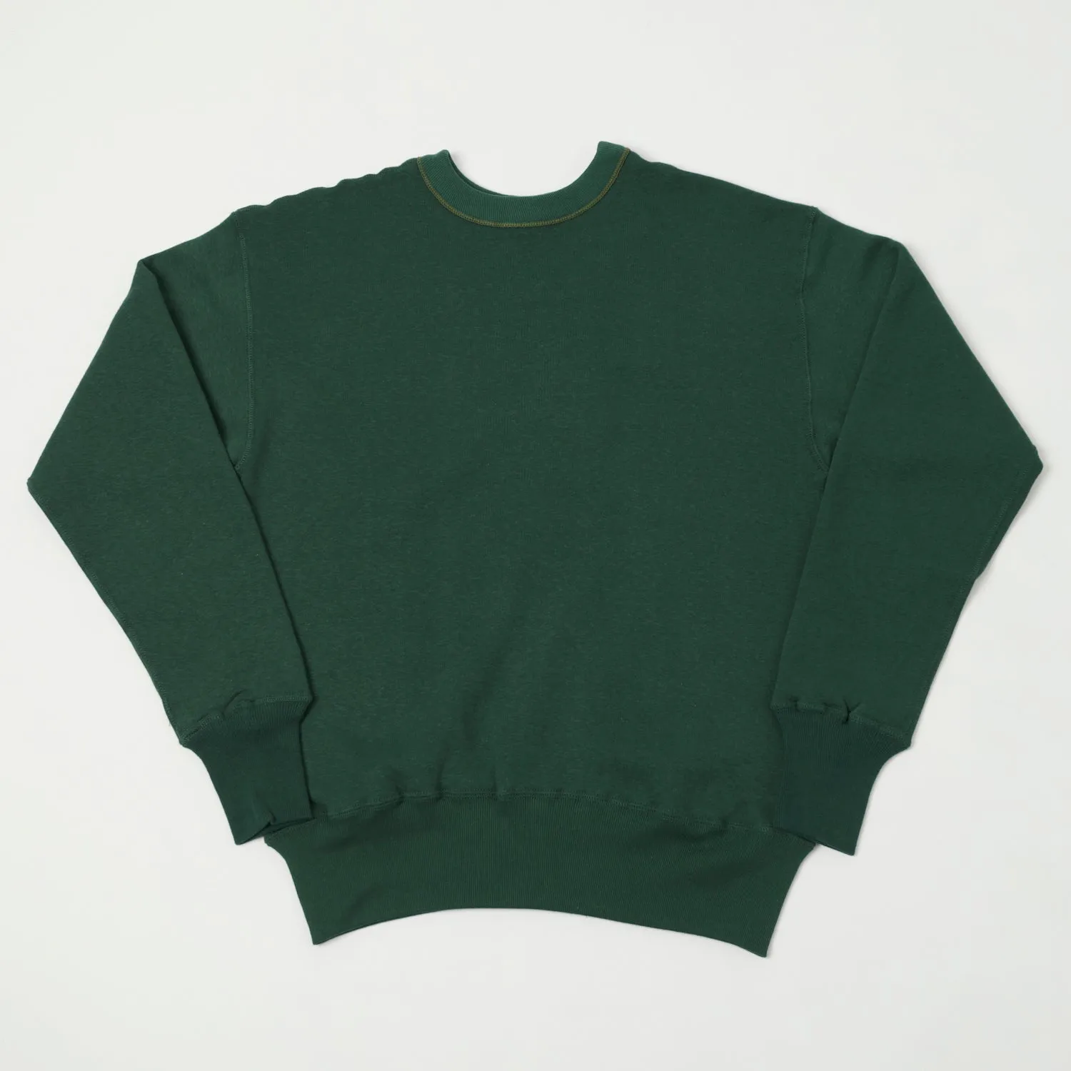 John Gluckow Lot. JG-CS14 Classic Crew Sweatshirt - Dark Green