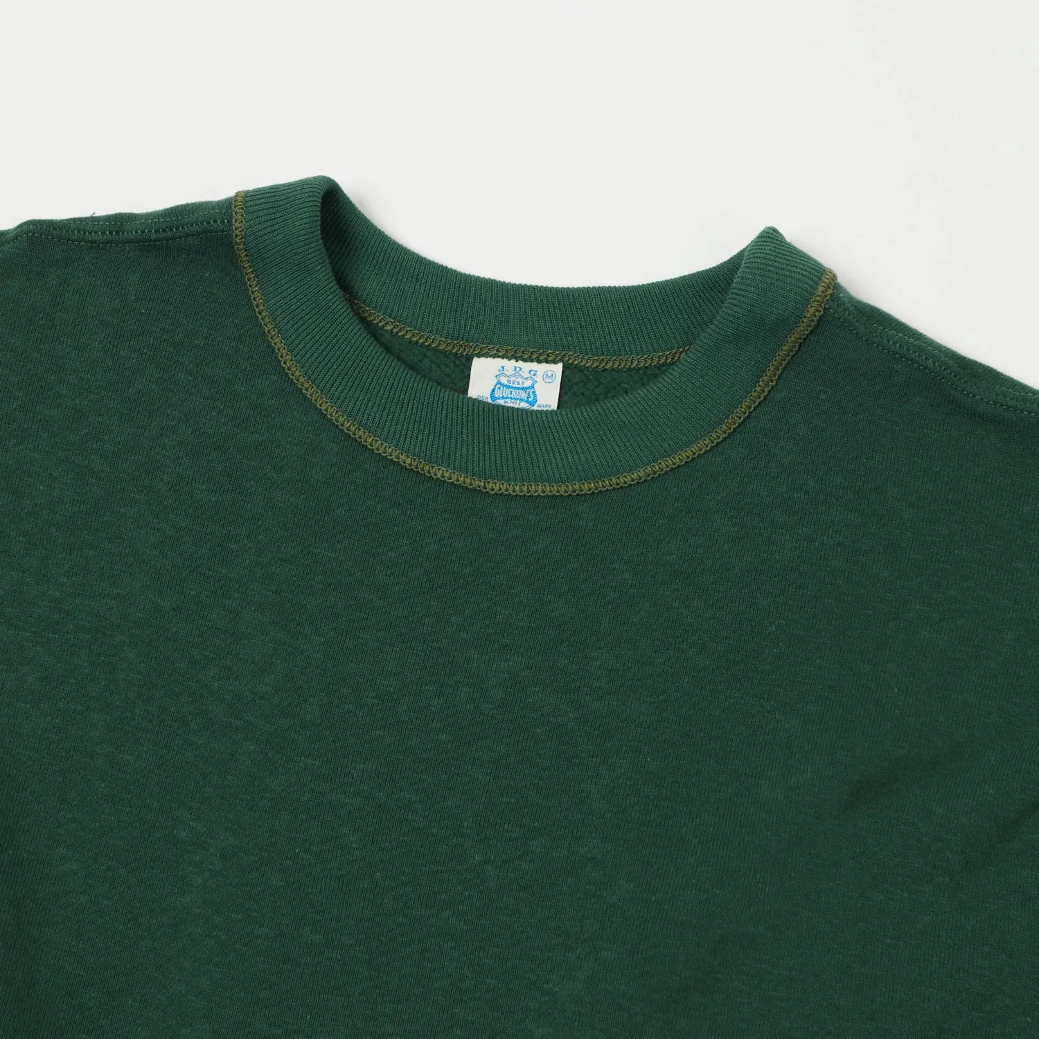 John Gluckow Lot. JG-CS14 Classic Crew Sweatshirt - Dark Green