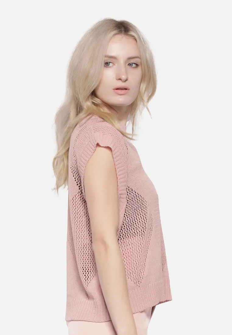 Knitted Sleeveless Top