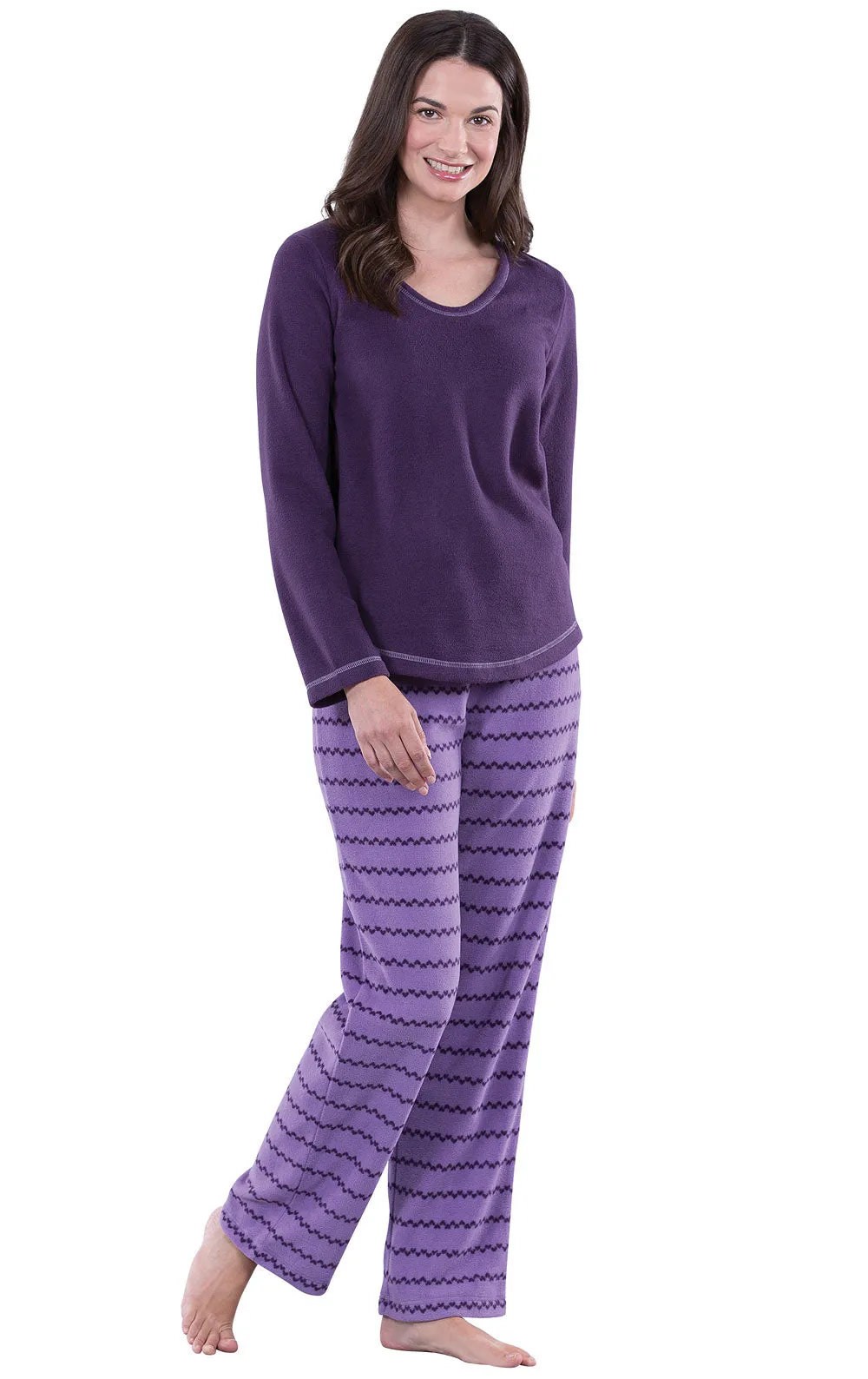 Lightweight Fleece Pullover Pajamas