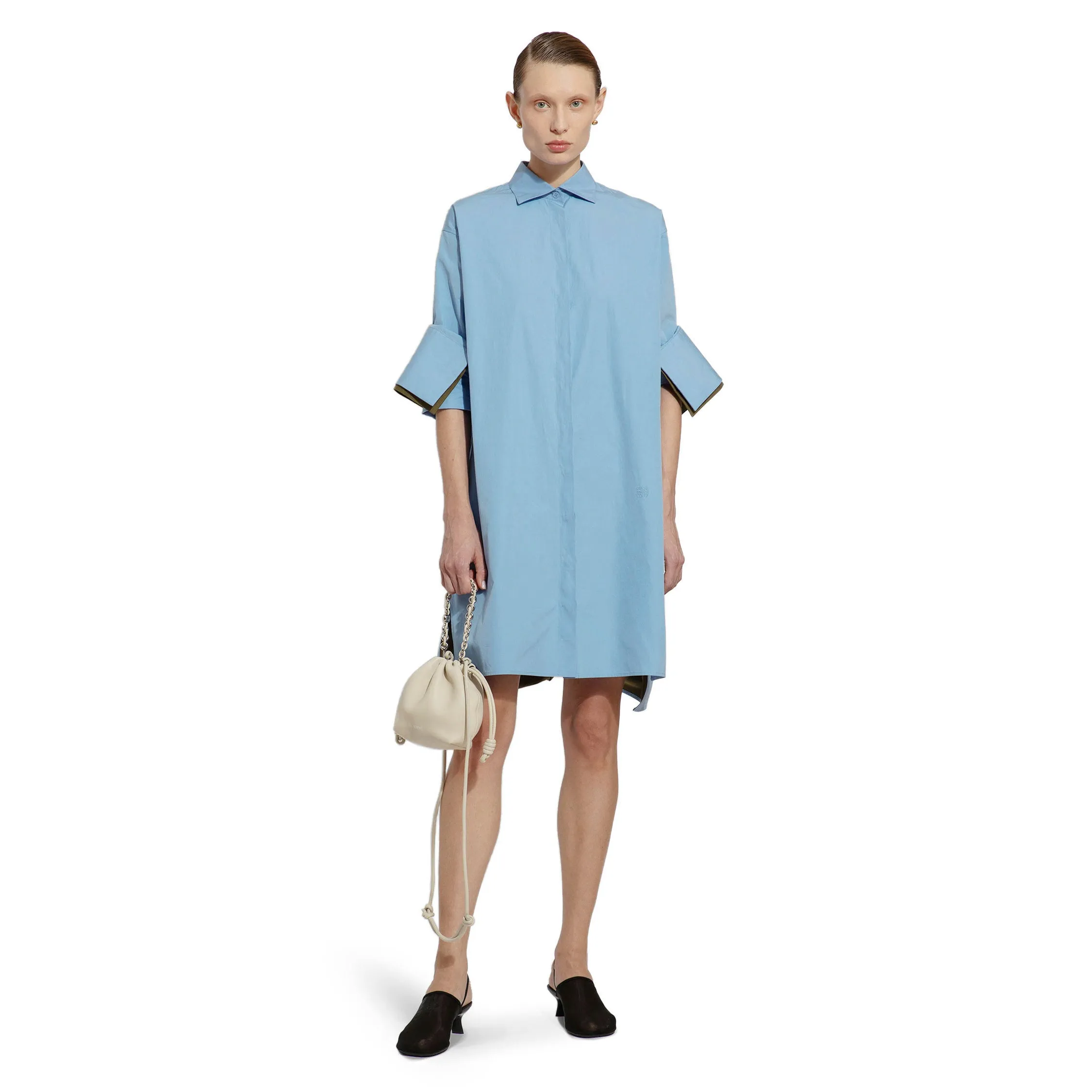 LOEWE WOMAN BLUE DRESSES