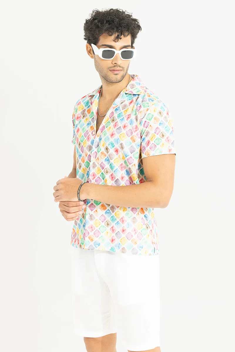 Multihue Embroidery Shirt