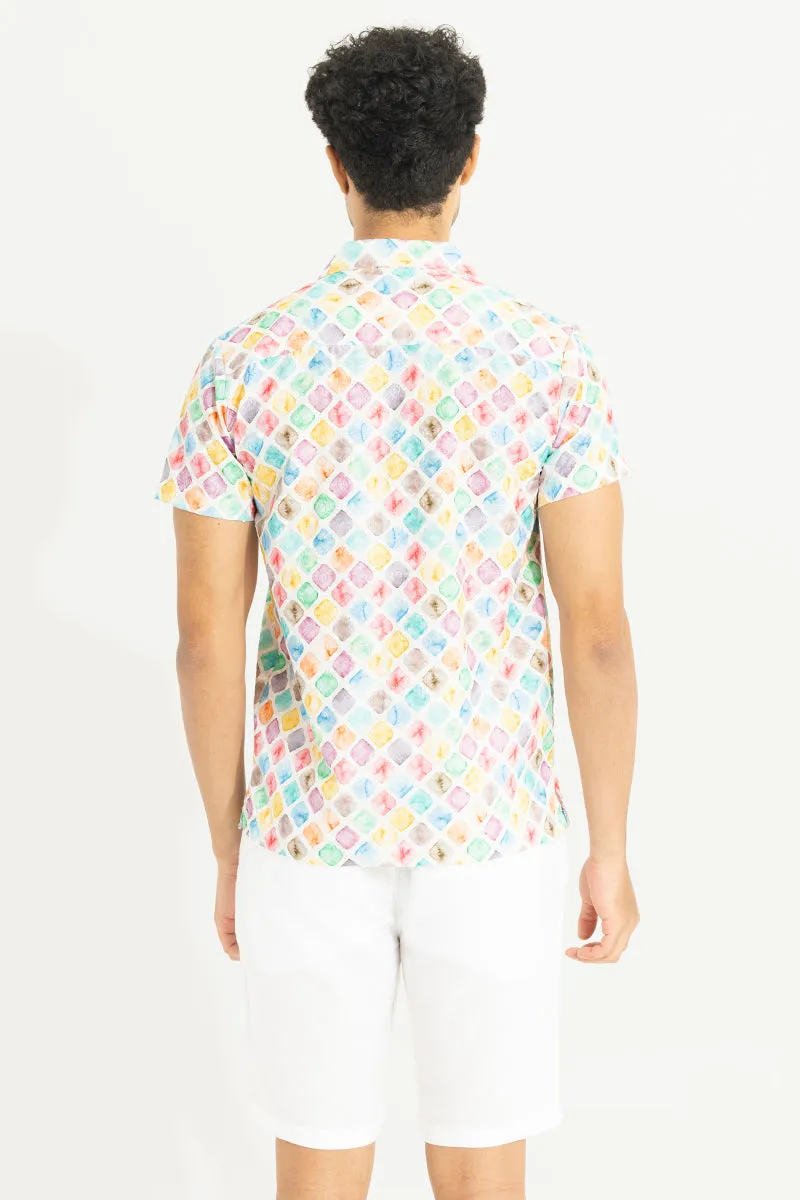 Multihue Embroidery Shirt