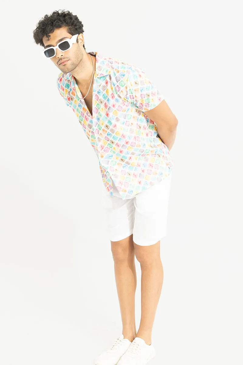 Multihue Embroidery Shirt