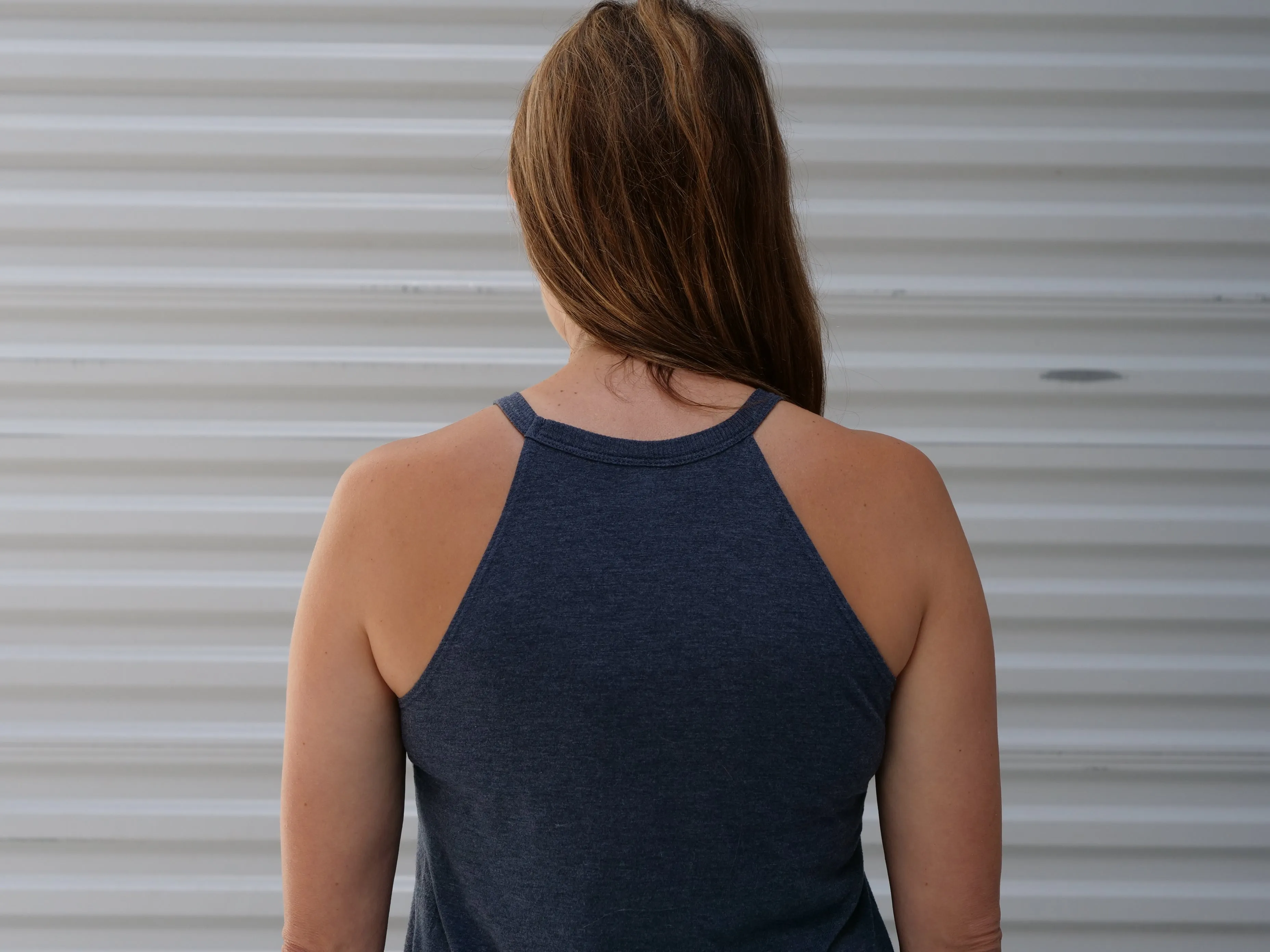 Navy Rocker Tank