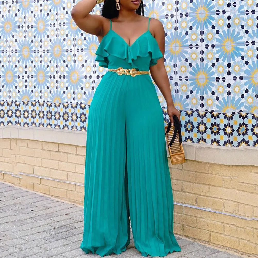 Oversized Chiffon Jumpsuits and Rompers