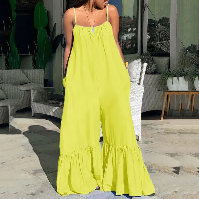 Oversized Chiffon Jumpsuits and Rompers