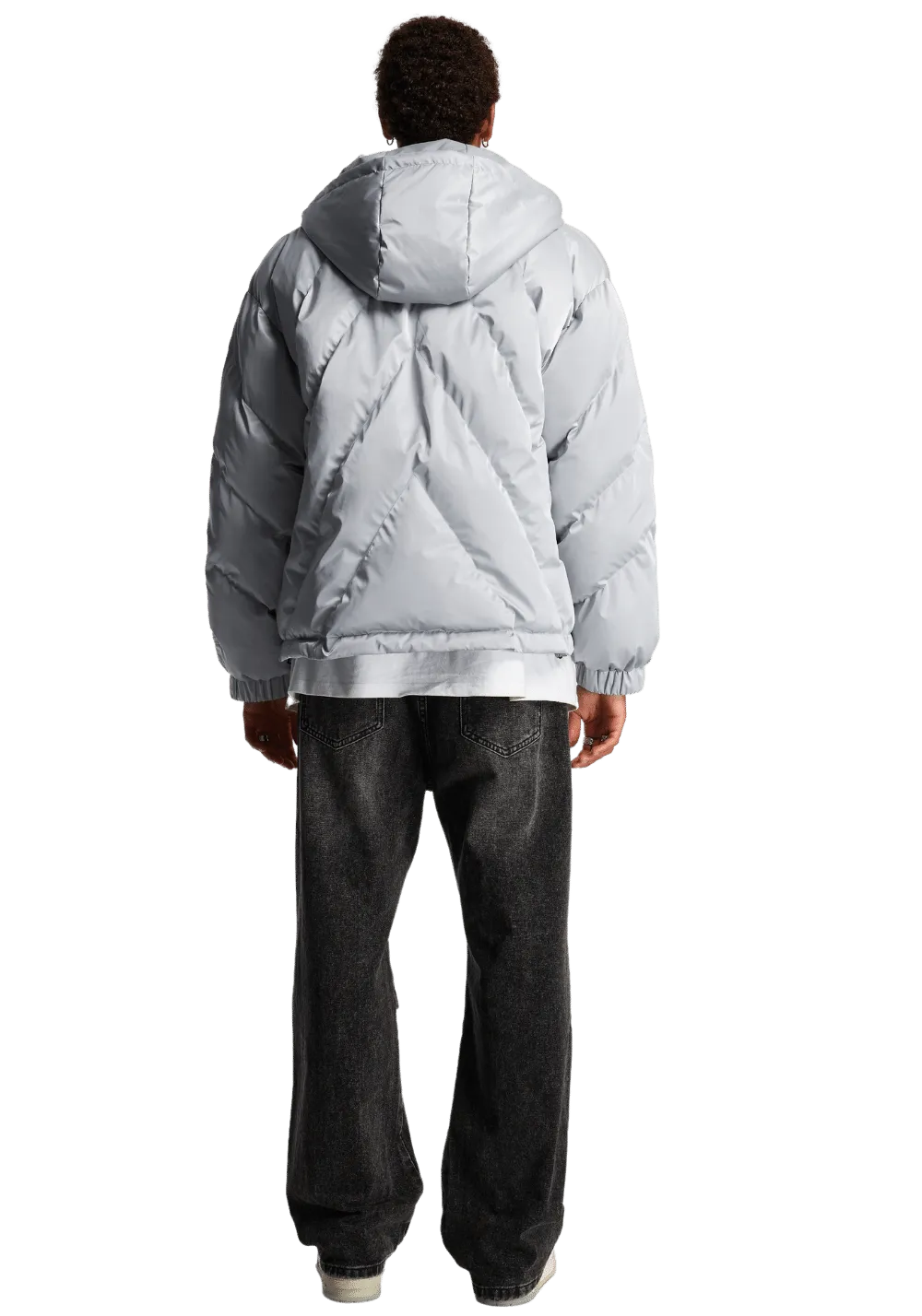 Reflective Seam Puffer Jacket