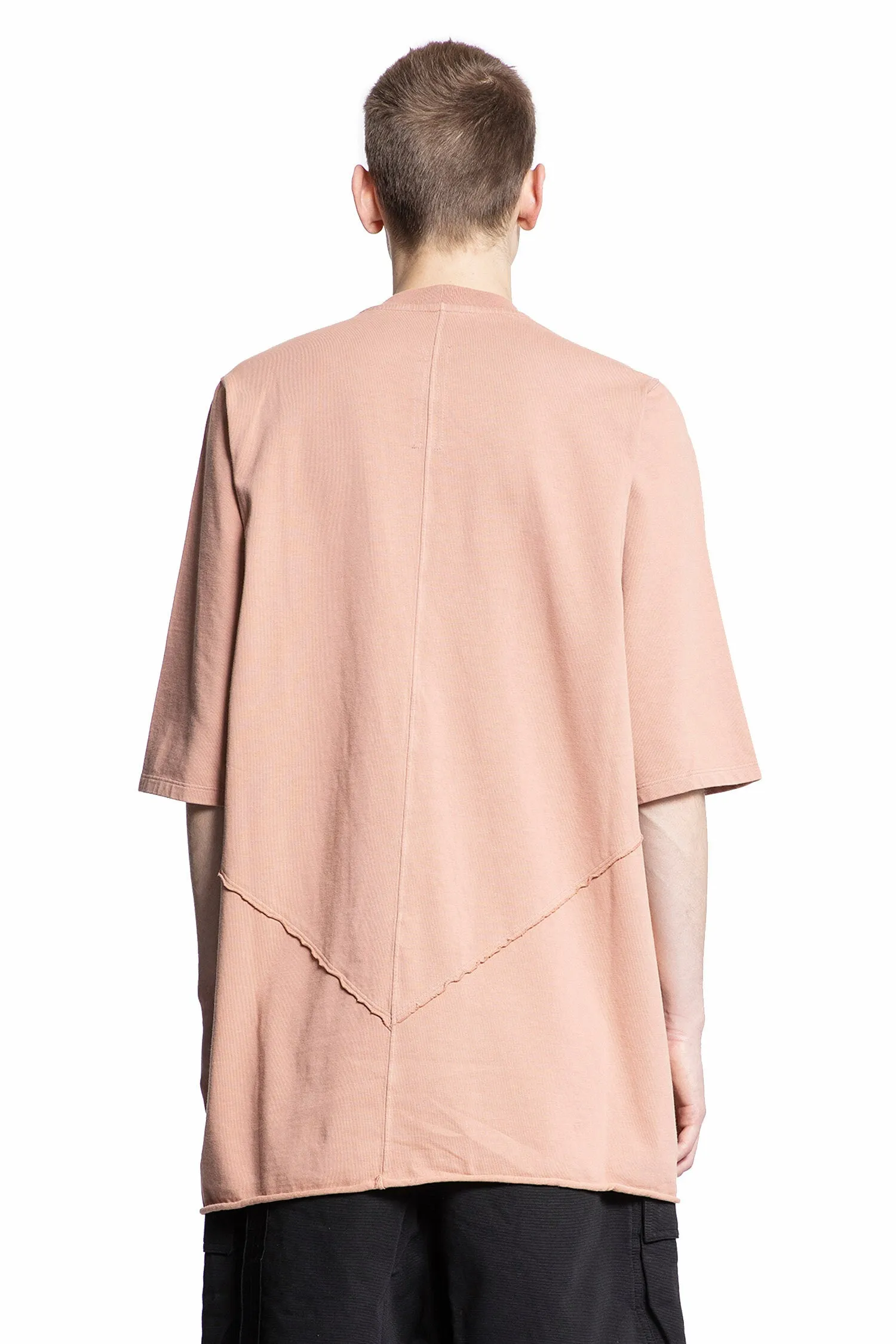 RICK OWENS DRKSHDW MAN PINK T-SHIRTS & TANK TOPS